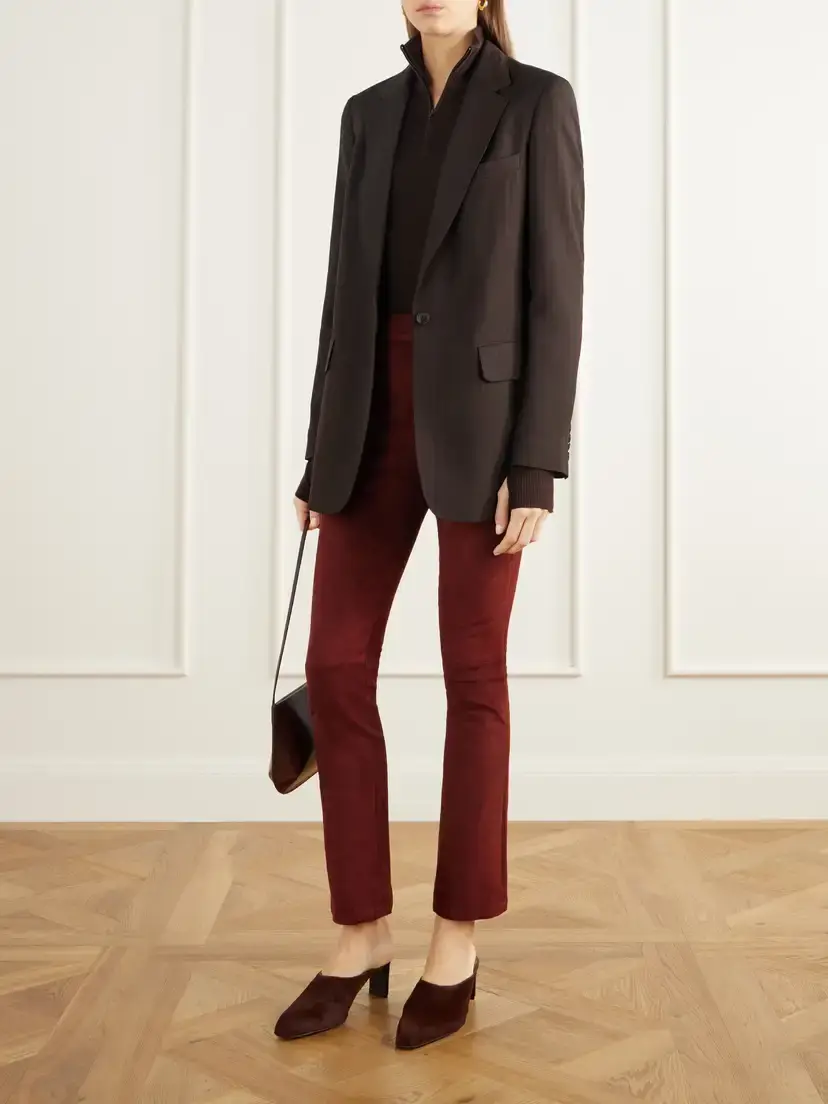 ARMA River Paneled Suede Leggings | Thumbnail 2 ARMA River Paneled Suede Leggings | Thumbnail 2