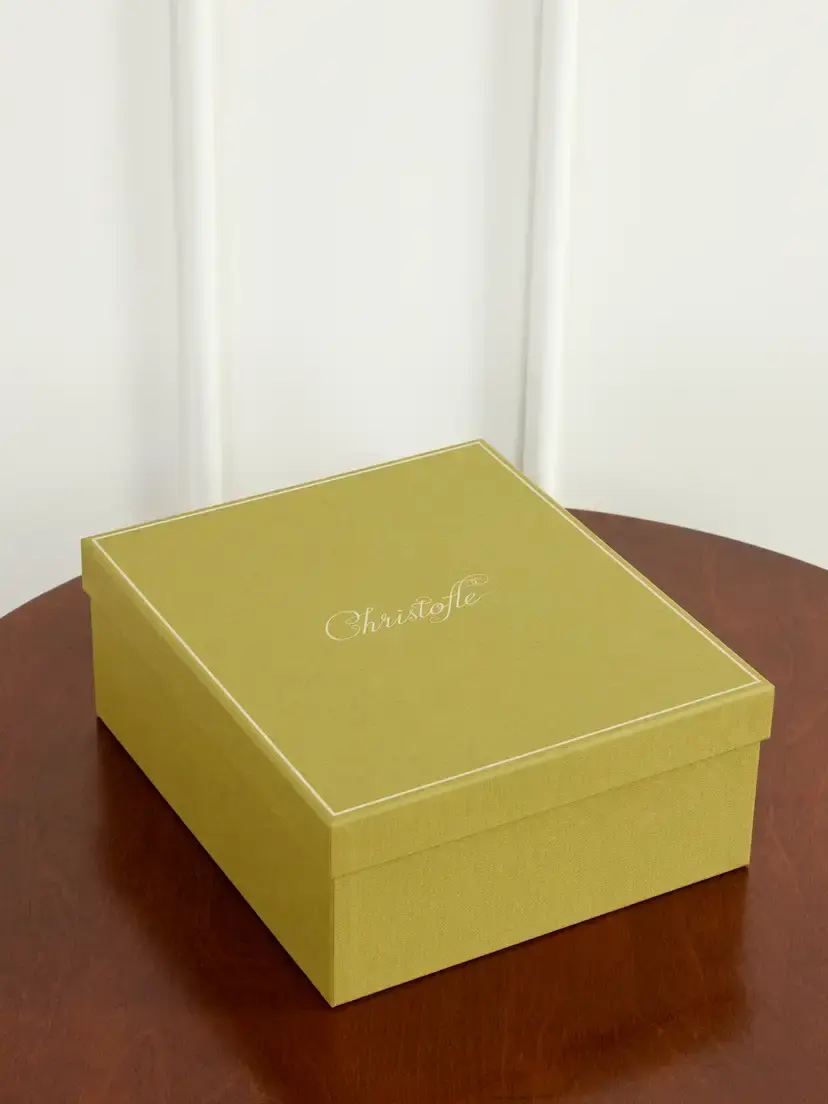 Christofle Perles Set Of Two Wine Glasses | Thumbnail 4