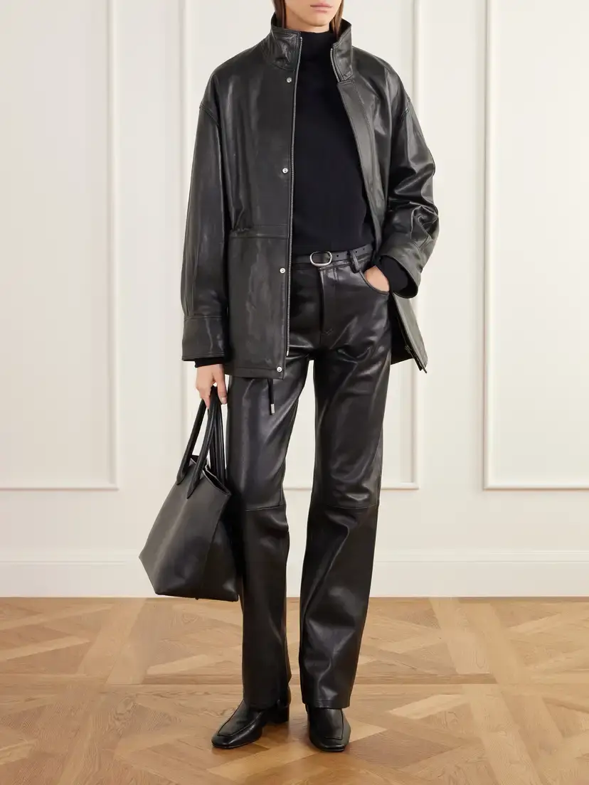 ARMA Leather Straight-leg Pants | Thumbnail 2 ARMA Leather Straight-leg Pants | Thumbnail 2