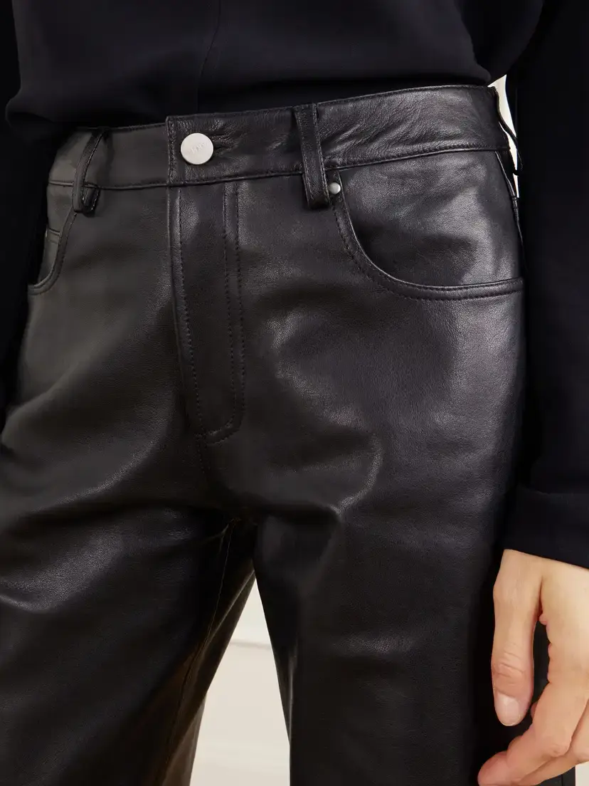 ARMA Leather Straight-leg Pants | Thumbnail 5 ARMA Leather Straight-leg Pants | Thumbnail 5