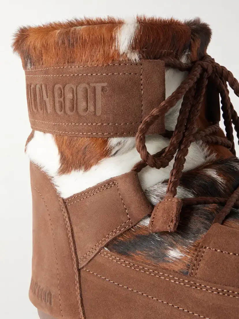 Moon Boot Icon Low Archive 1985 Suede-trimmed Calf-hair Boots | Thumbnail 5 Moon Boot Icon Low Archive 1985 Suede-trimmed Calf-hair Boots | Thumbnail 5