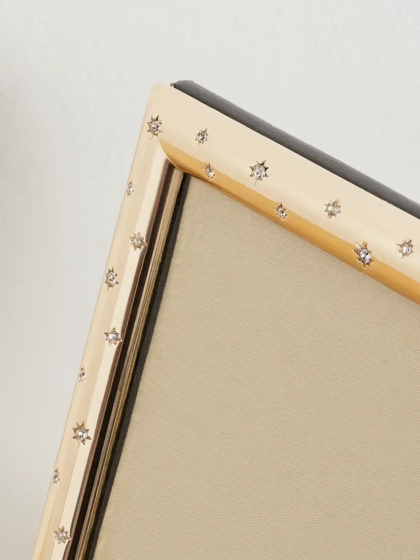 L'Objet Stars Swarovski Crystal-embellished Gold-plated 4x6 Picture Frame | Thumbnail 3