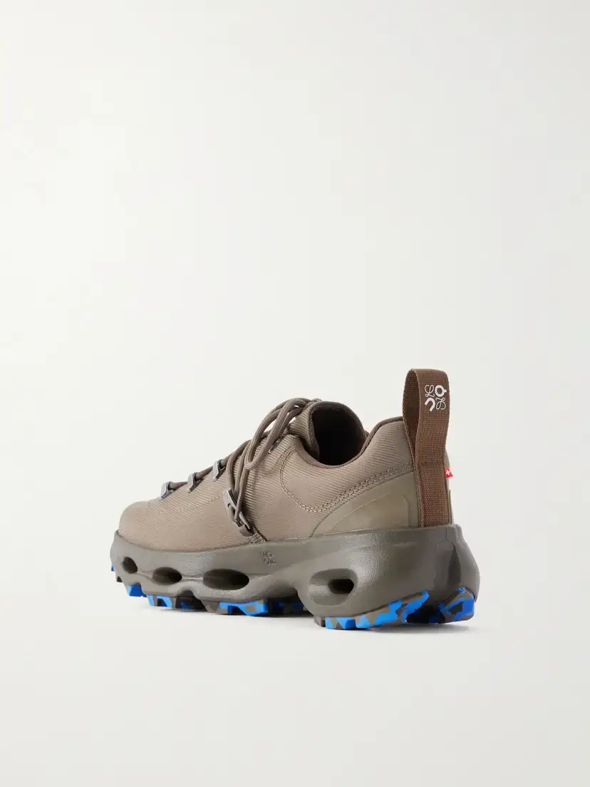 Loewe + On Cloudsolo Hiker Rubber-trimmed Twill Sneakers | Thumbnail 3