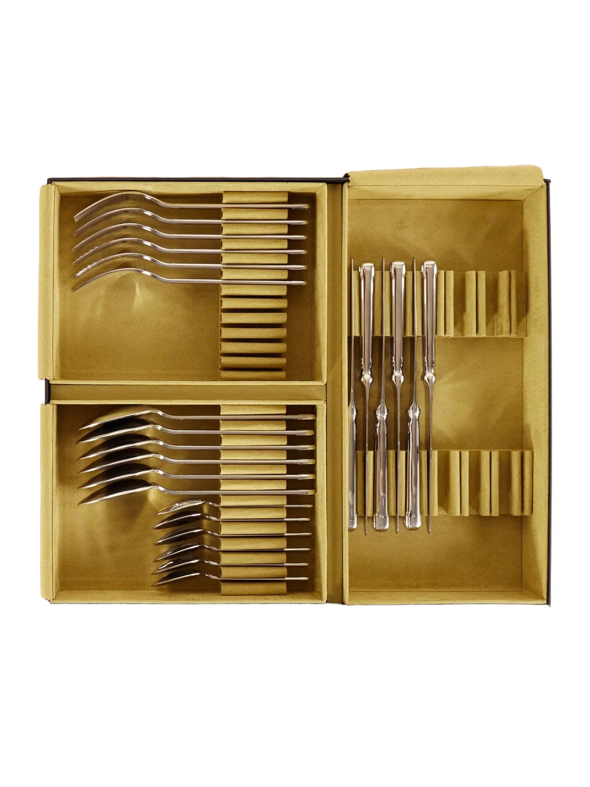 Osiris 24-piece Silver-tone Stainless Steel Cutlery Set Osiris 24-piece Silver-tone Stainless Steel Cutlery Set