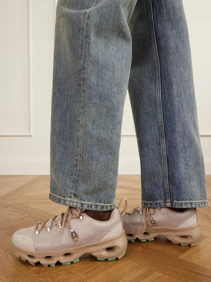 Loewe + On Cloudsolo Hiker Rubber-trimmed Twill Sneakers | Thumbnail 2