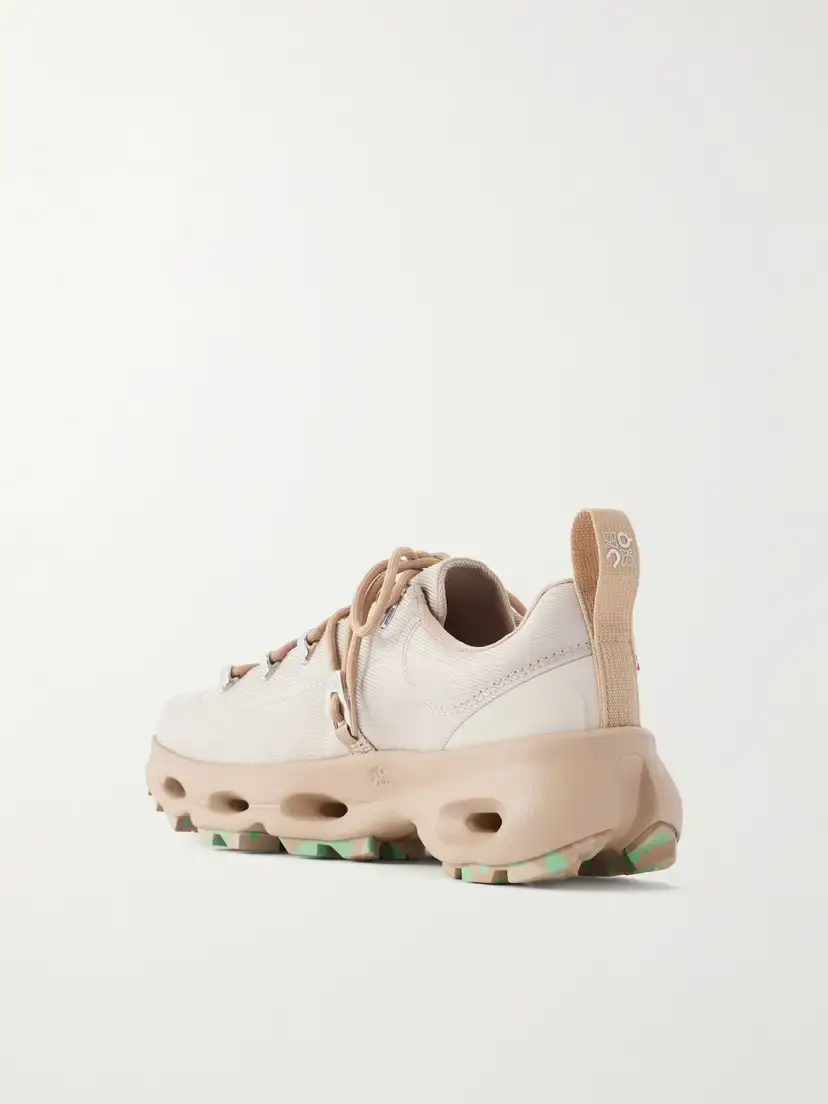 Loewe + On Cloudsolo Hiker Rubber-trimmed Twill Sneakers | Thumbnail 3