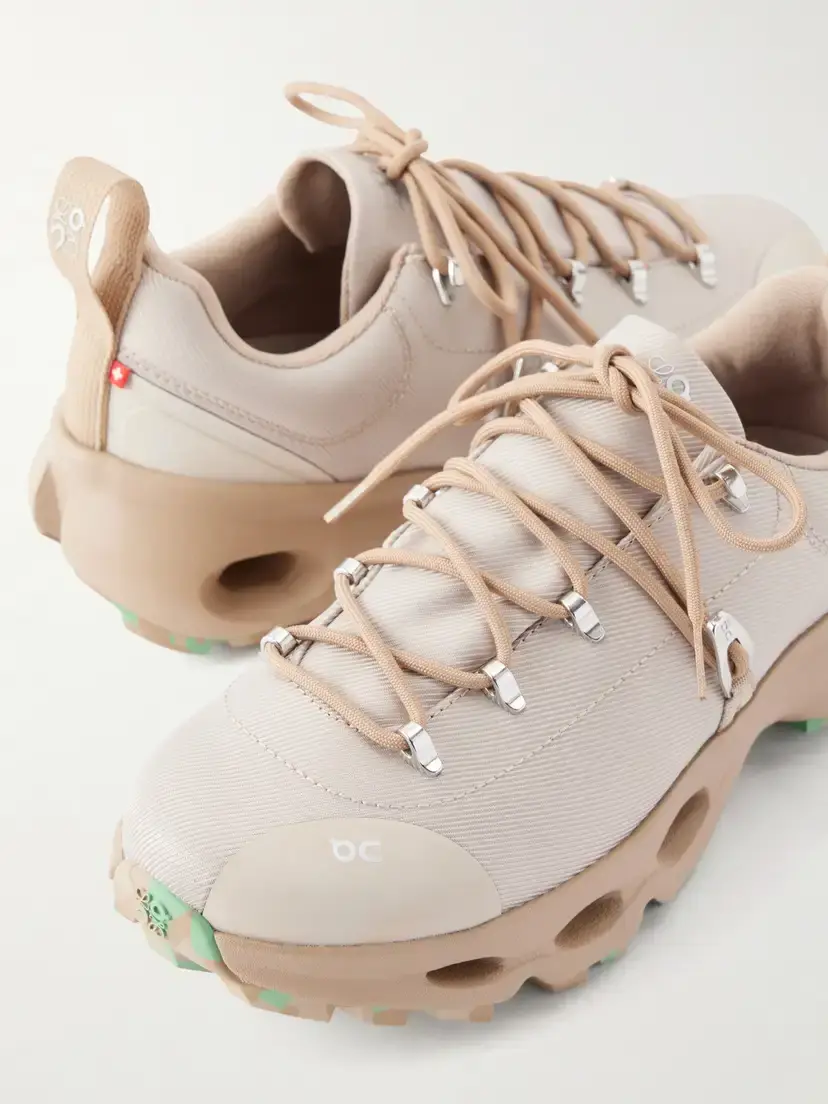 Loewe + On Cloudsolo Hiker Rubber-trimmed Twill Sneakers | Thumbnail 5
