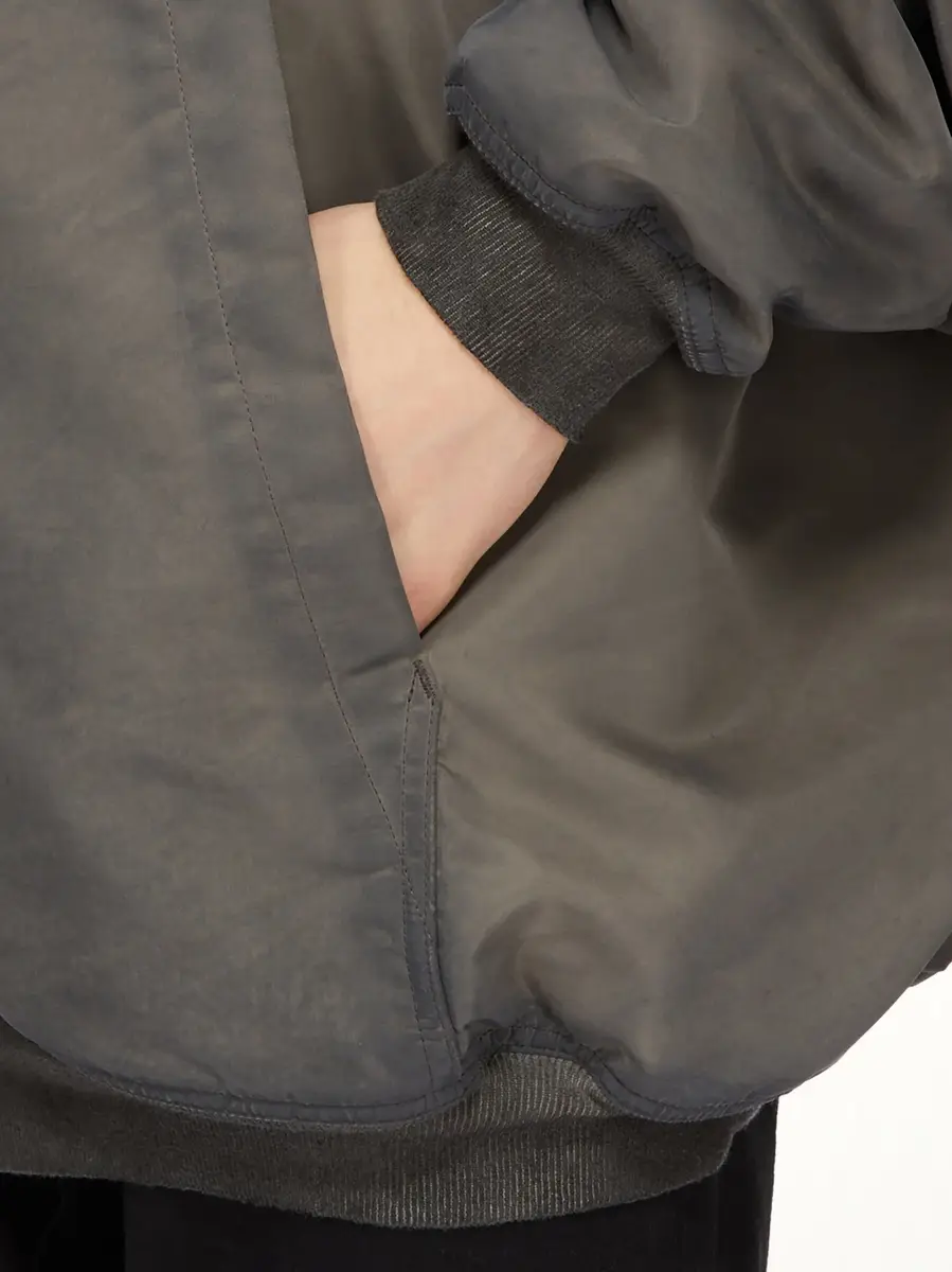 Rick Owens Tower Mountain Hoodie in Dark Dust | Thumbnail 8