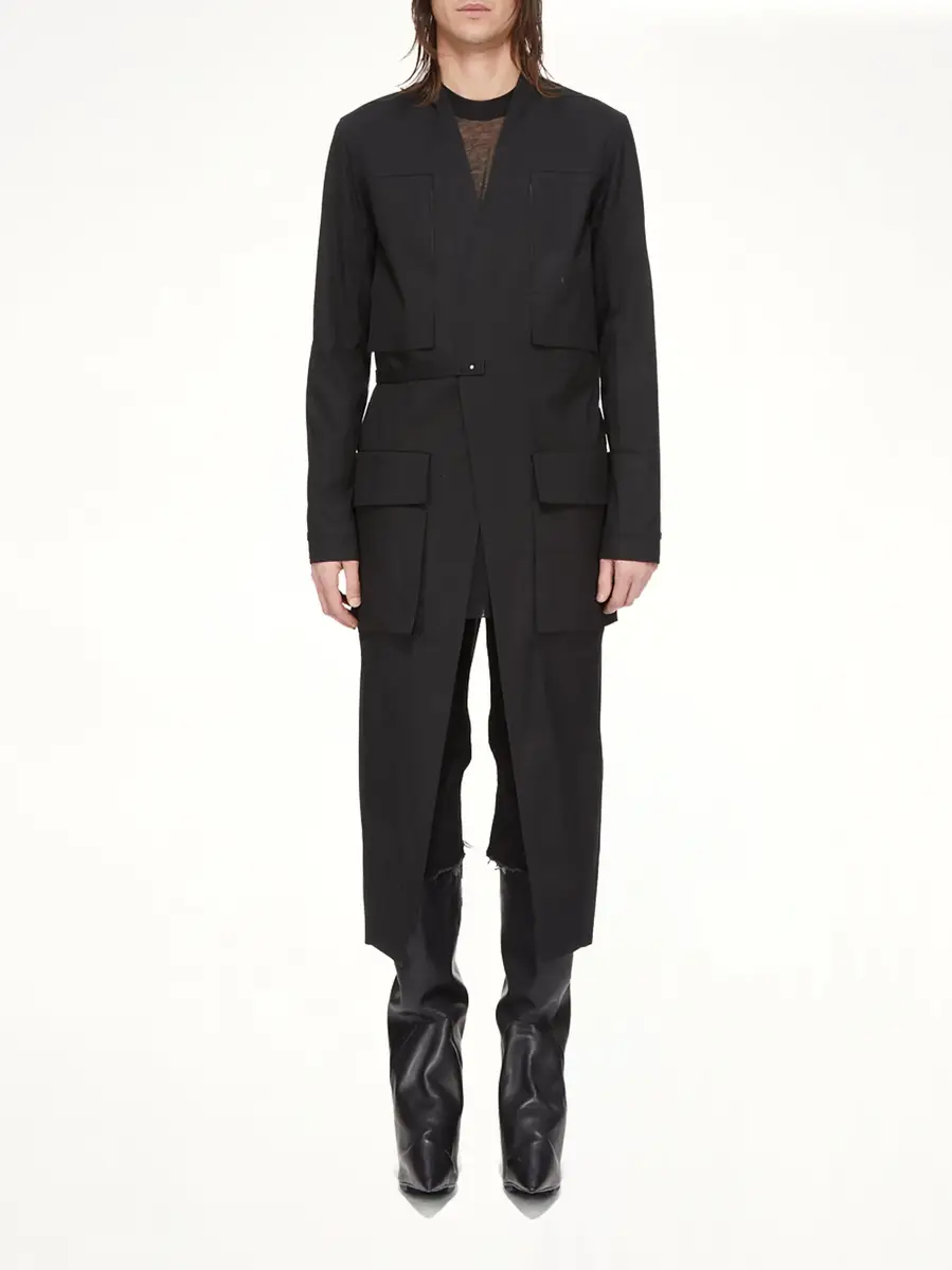 Rick Owens Lab Coat | Thumbnail 3 Rick Owens Lab Coat | Thumbnail 3