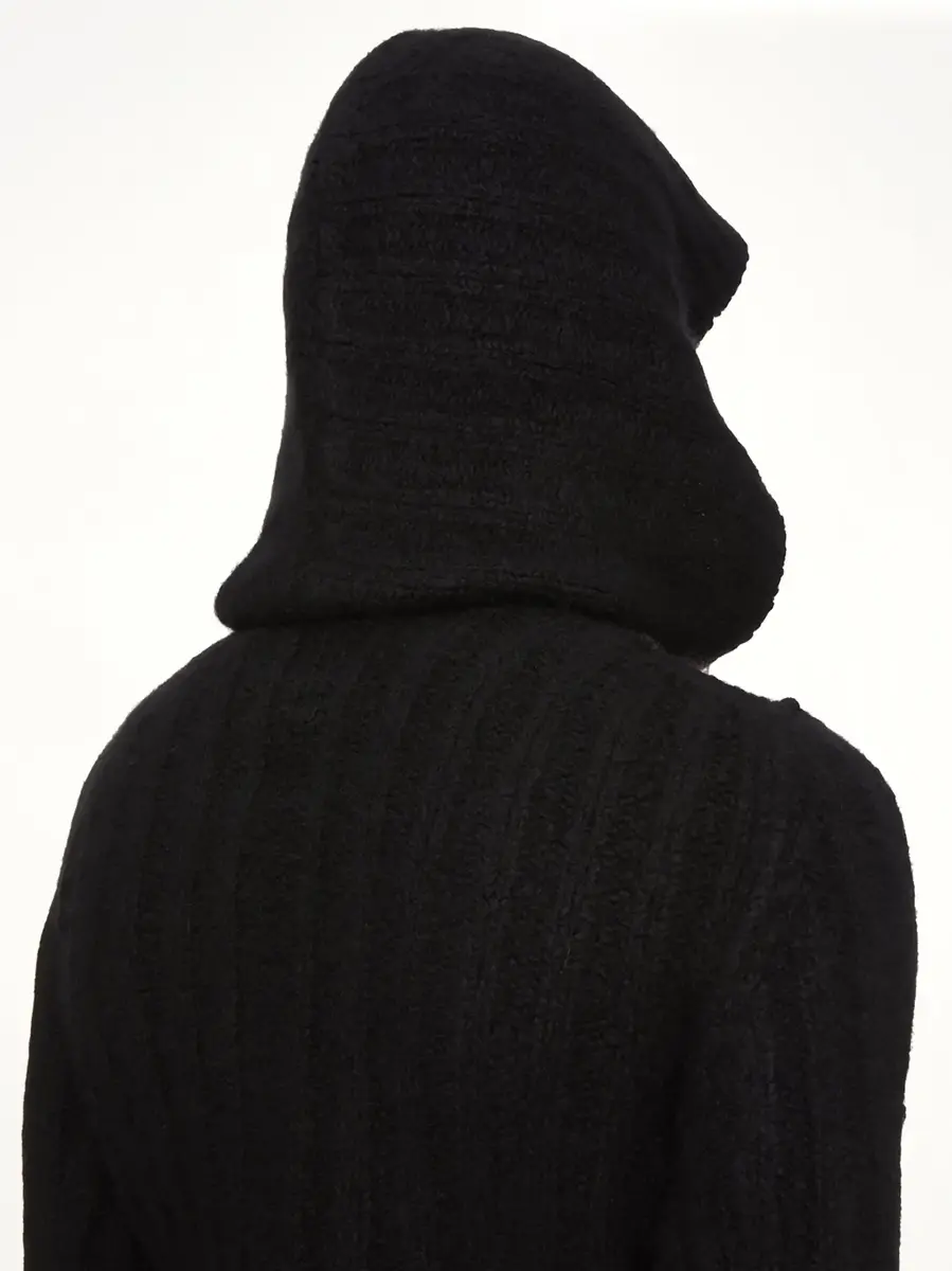 Rick Owens Tower Cropped Hooded Pull | Thumbnail 7 Rick Owens Tower Cropped Hooded Pull | Thumbnail 7