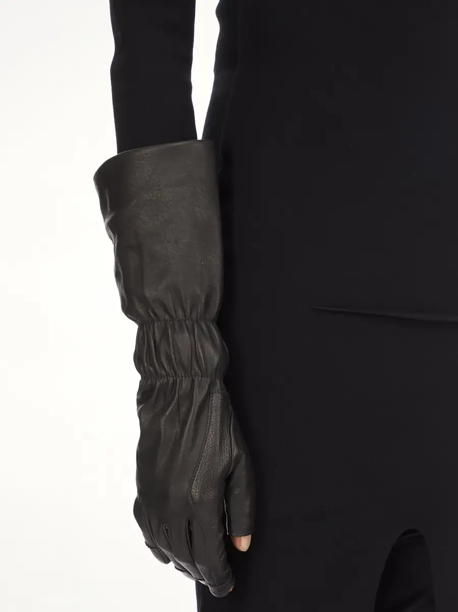 Rick Owens Cuffed Gloves | Thumbnail 6