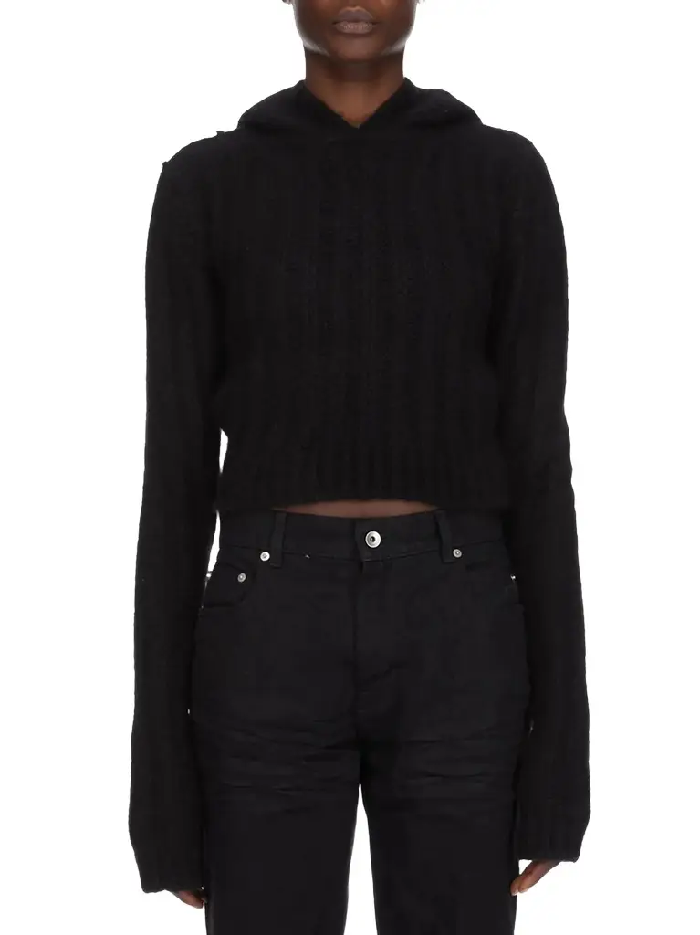 LS Cropped Hooded Top LS Cropped Hooded Top