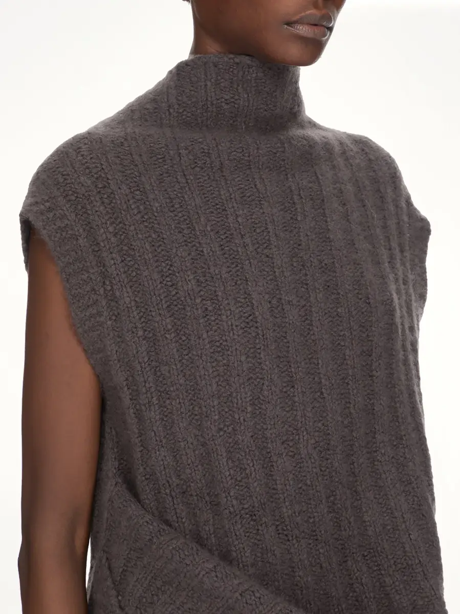 Rick Owens Babel Top in Dark Dust | Thumbnail 5 Rick Owens Babel Top in Dark Dust | Thumbnail 5
