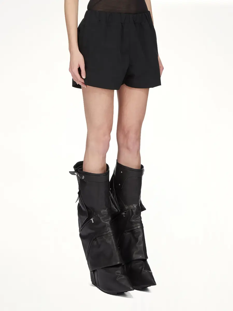 Rick Owens Woven Shorts | Thumbnail 3 Rick Owens Woven Shorts | Thumbnail 3