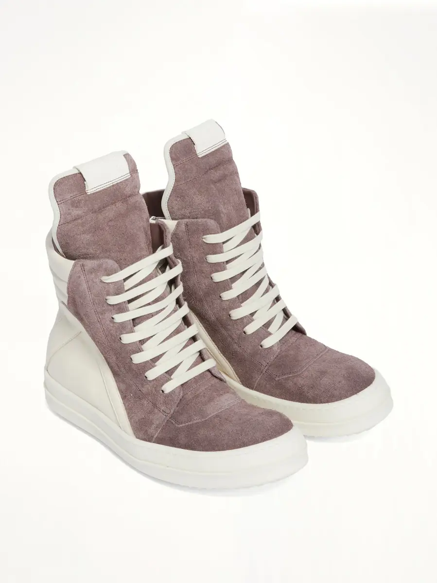 Rick Owens Geobasket in Grape/milk | Thumbnail 2