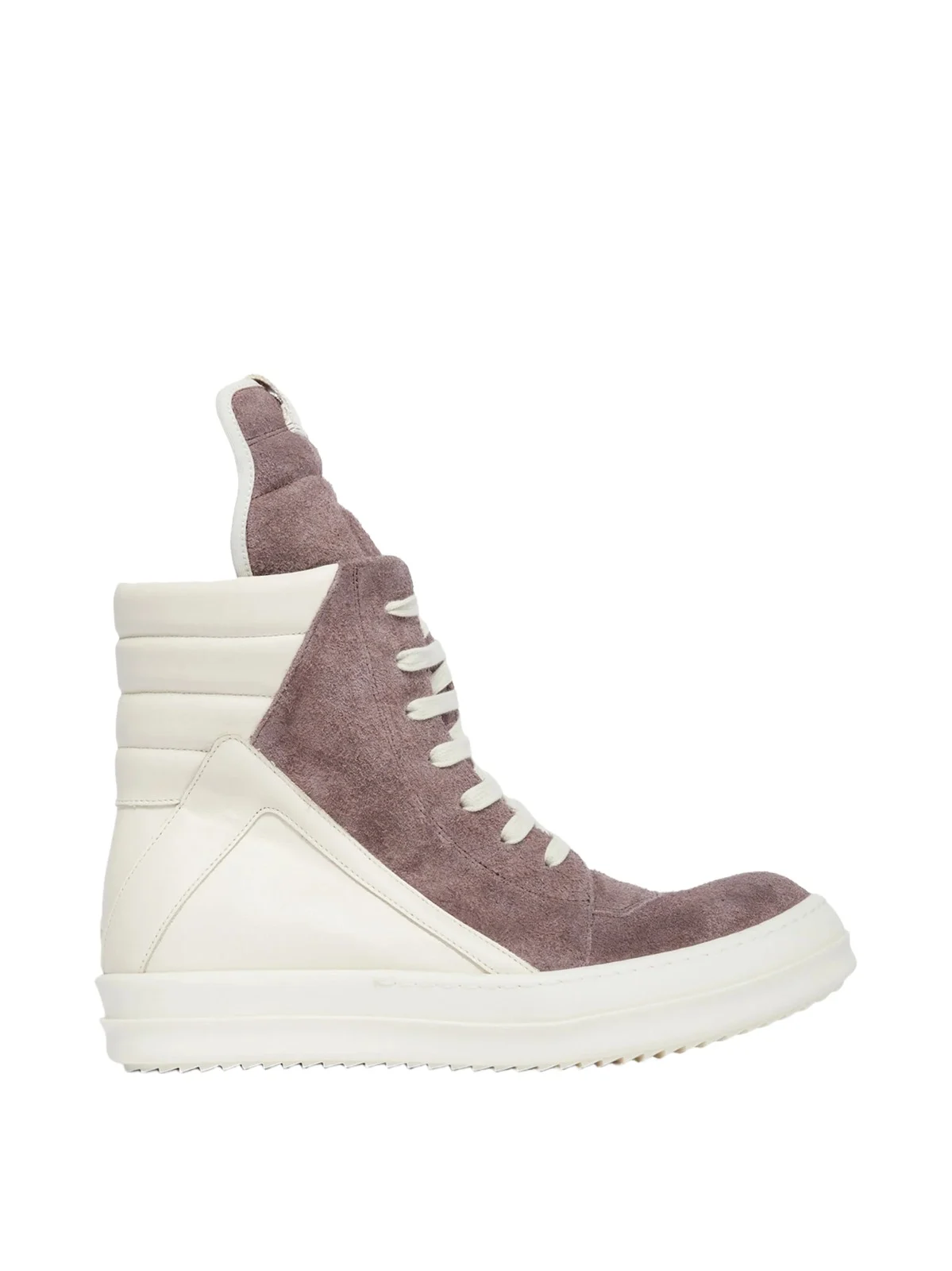 Rick Owens Geobasket in Grape/milk