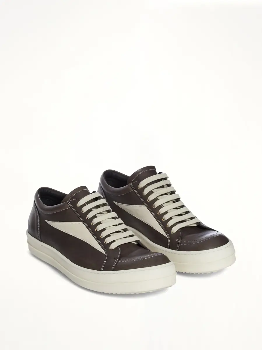 Rick Owens Vintage Sneaker in Washed Black | Thumbnail 2 Rick Owens Vintage Sneaker in Washed Black | Thumbnail 2