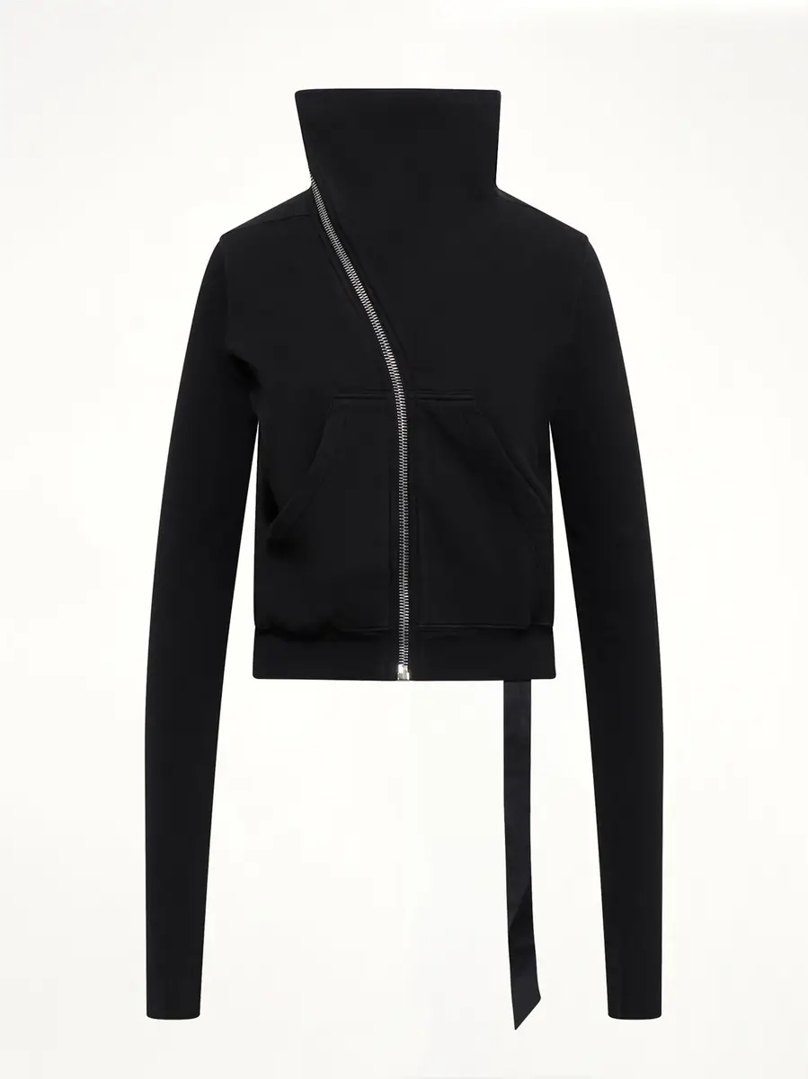 RICK OWENS DRKSHDW Furka Jersey Mountain Sweatshirt | Thumbnail 2 RICK OWENS DRKSHDW Furka Jersey Mountain Sweatshirt | Thumbnail 2