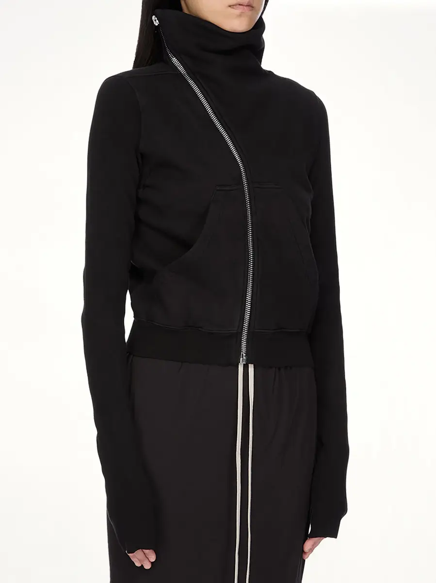 RICK OWENS DRKSHDW Furka Jersey Mountain Sweatshirt | Thumbnail 3 RICK OWENS DRKSHDW Furka Jersey Mountain Sweatshirt | Thumbnail 3