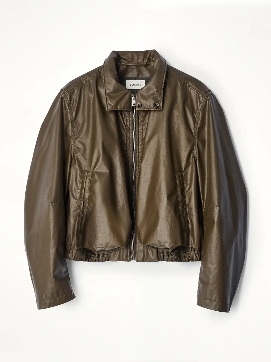 Lemaire Zipped Blouson in Truffle | Thumbnail 2