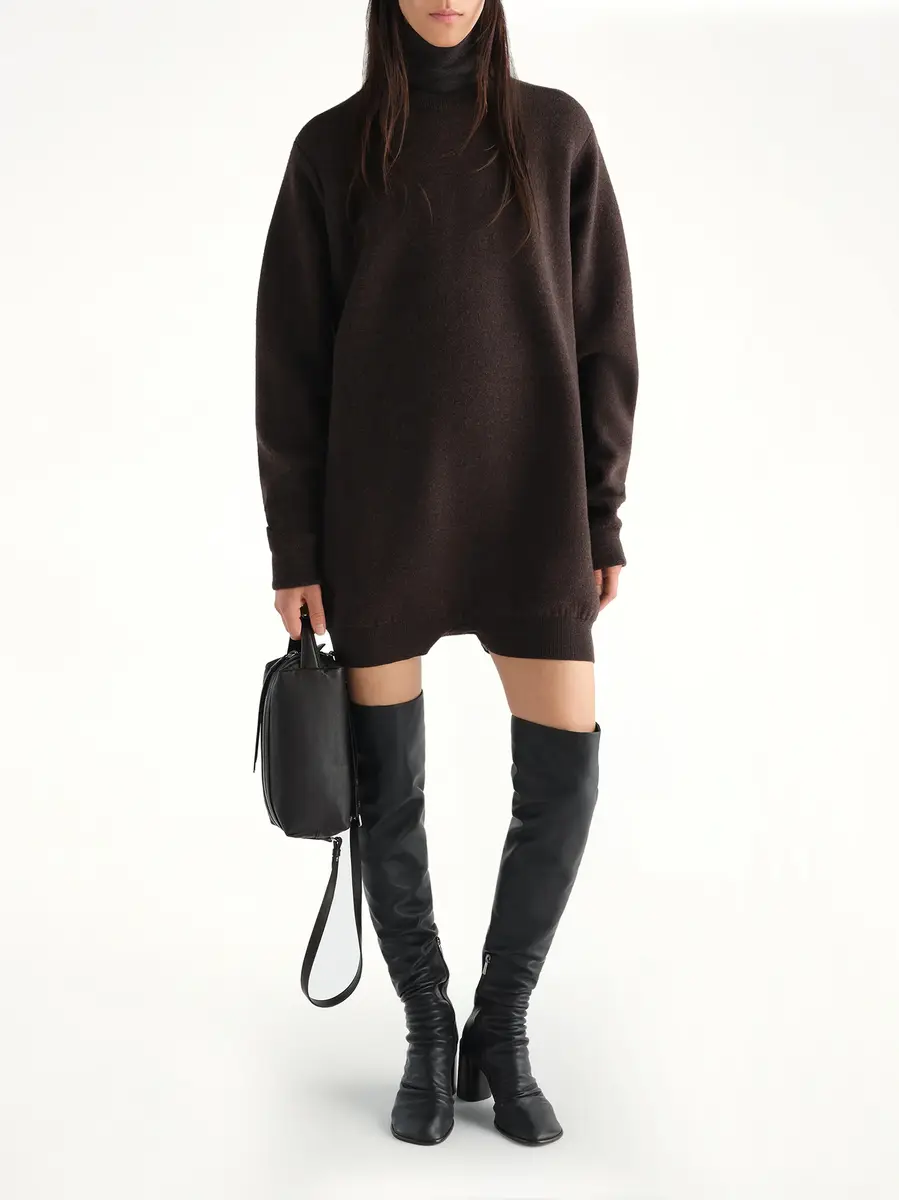 Lemaire Relaxed Overall in Ganache | Thumbnail 3 Lemaire Relaxed Overall in Ganache | Thumbnail 3