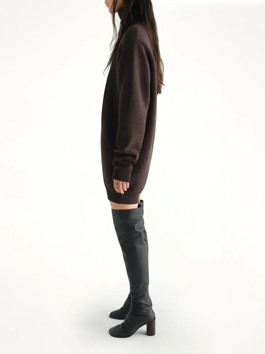 Lemaire Relaxed Overall in Ganache | Thumbnail 4 Lemaire Relaxed Overall in Ganache | Thumbnail 4