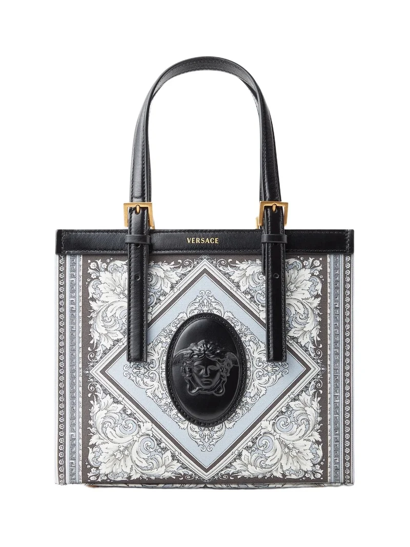 Rivière Printed Mini Canvas Tote