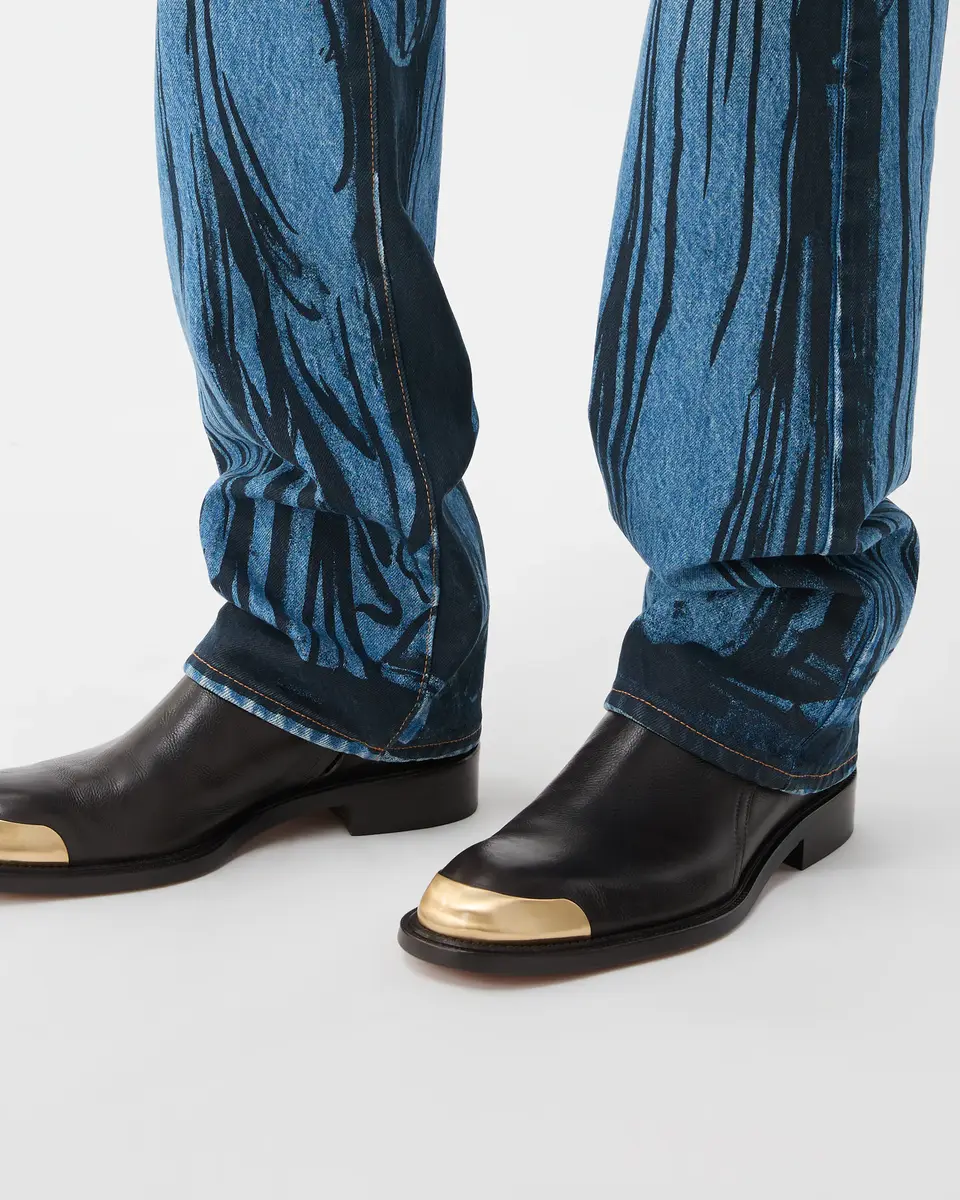 Versace Primo Leather Ankle Boots | Thumbnail 2 Versace Primo Leather Ankle Boots | Thumbnail 2