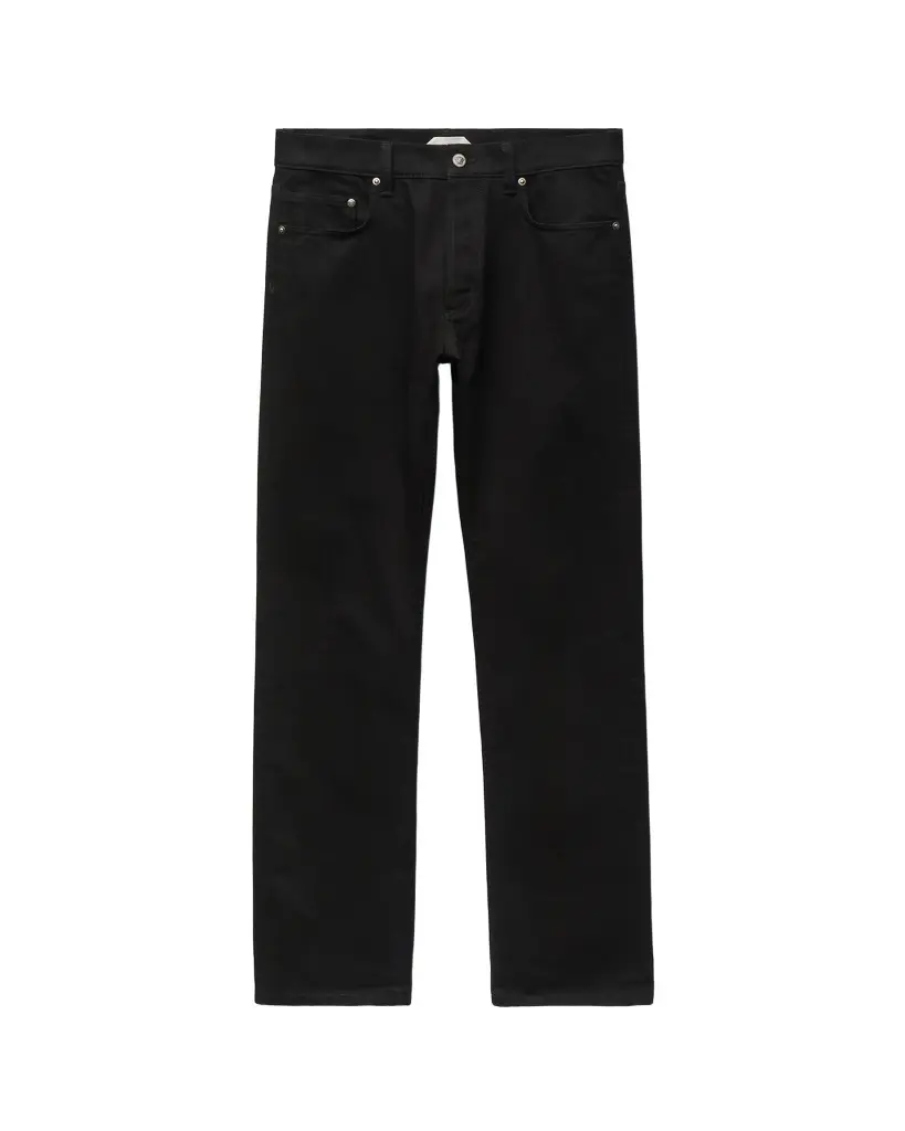 Versace Embroidered Straight Jeans