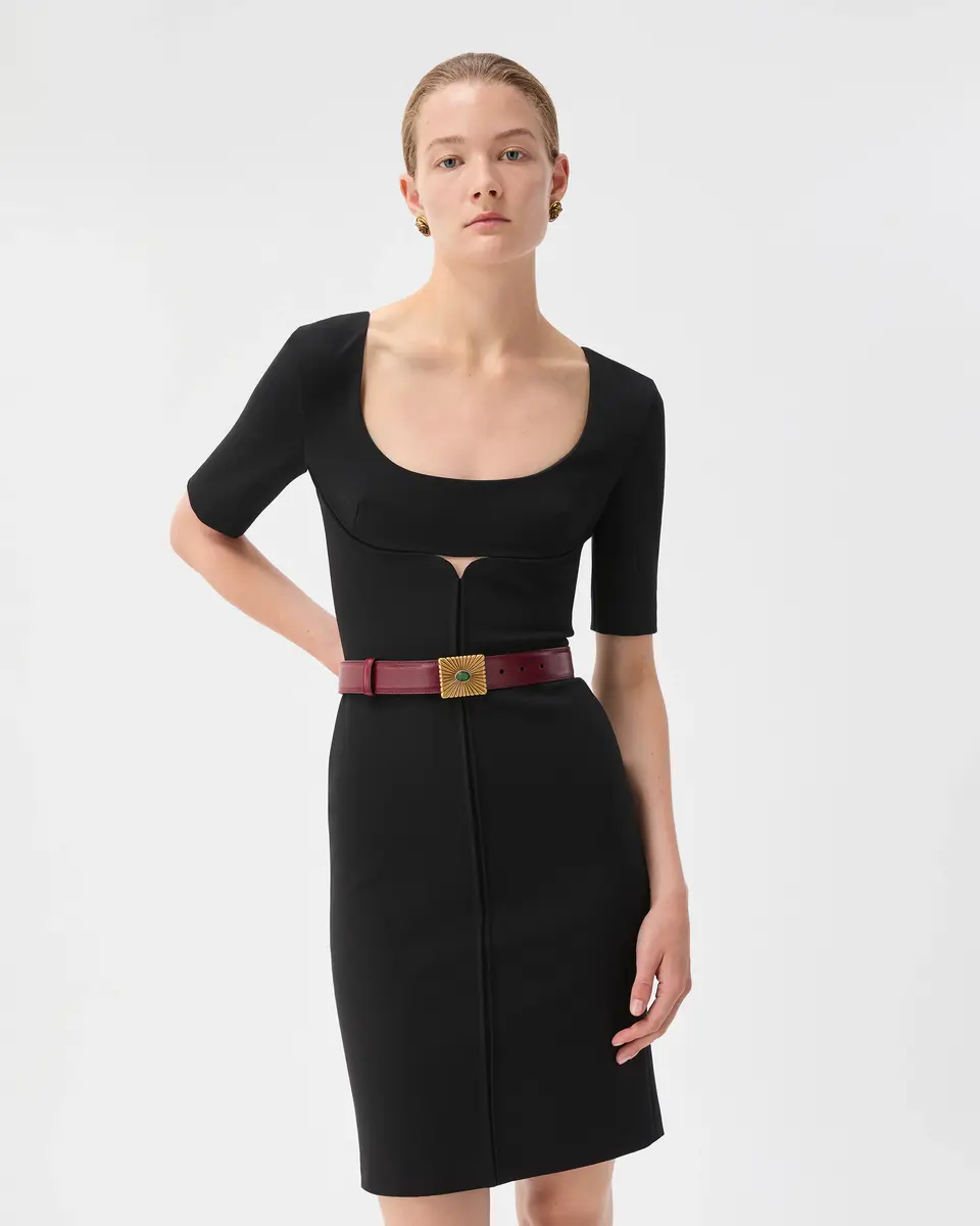 Versace Viscose-Jersey Midi Dress | Thumbnail 2 Versace Viscose-Jersey Midi Dress | Thumbnail 2
