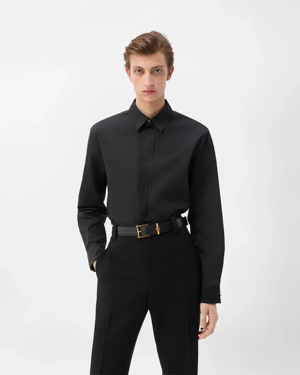 Versace Cotton-Poplin Regular Shirt | Thumbnail 2 Versace Cotton-Poplin Regular Shirt | Thumbnail 2