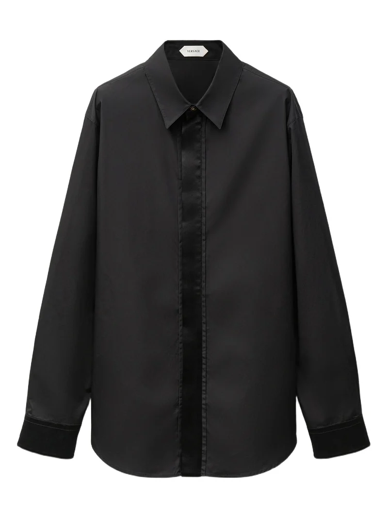 Versace Cotton-Poplin Regular Shirt