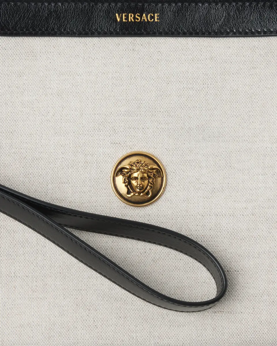 Versace Rivière Canvas Pouch | Thumbnail 2