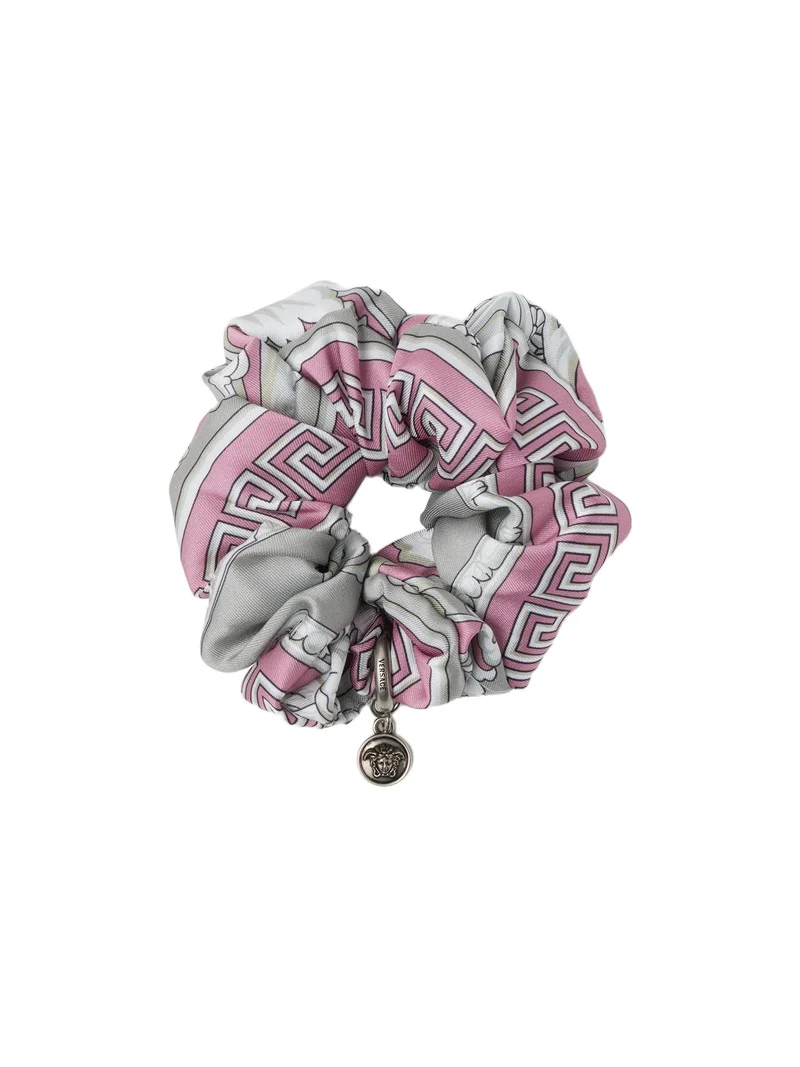 Versace Printed Twill Scrunchie