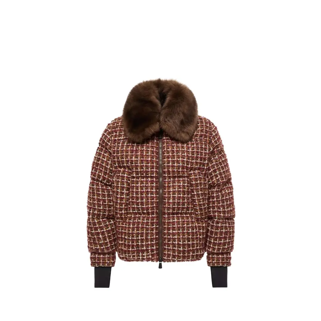 Sandane Tweed Short Down Jacket Sandane Tweed Short Down Jacket