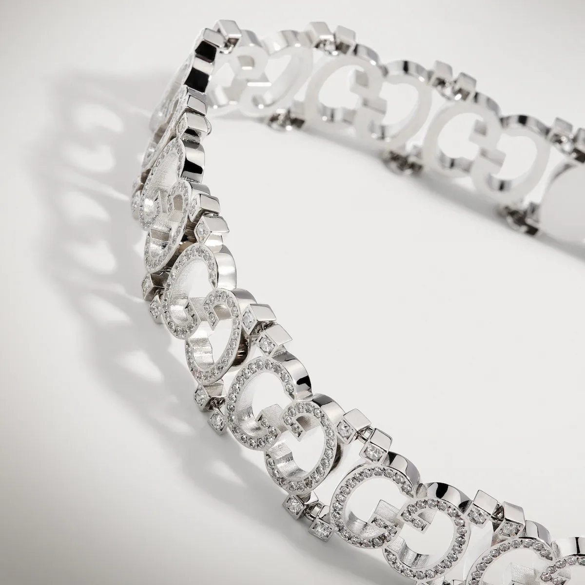 Gucci Choker Necklace With Crystal GG | Thumbnail 3 Gucci Choker Necklace With Crystal GG | Thumbnail 3