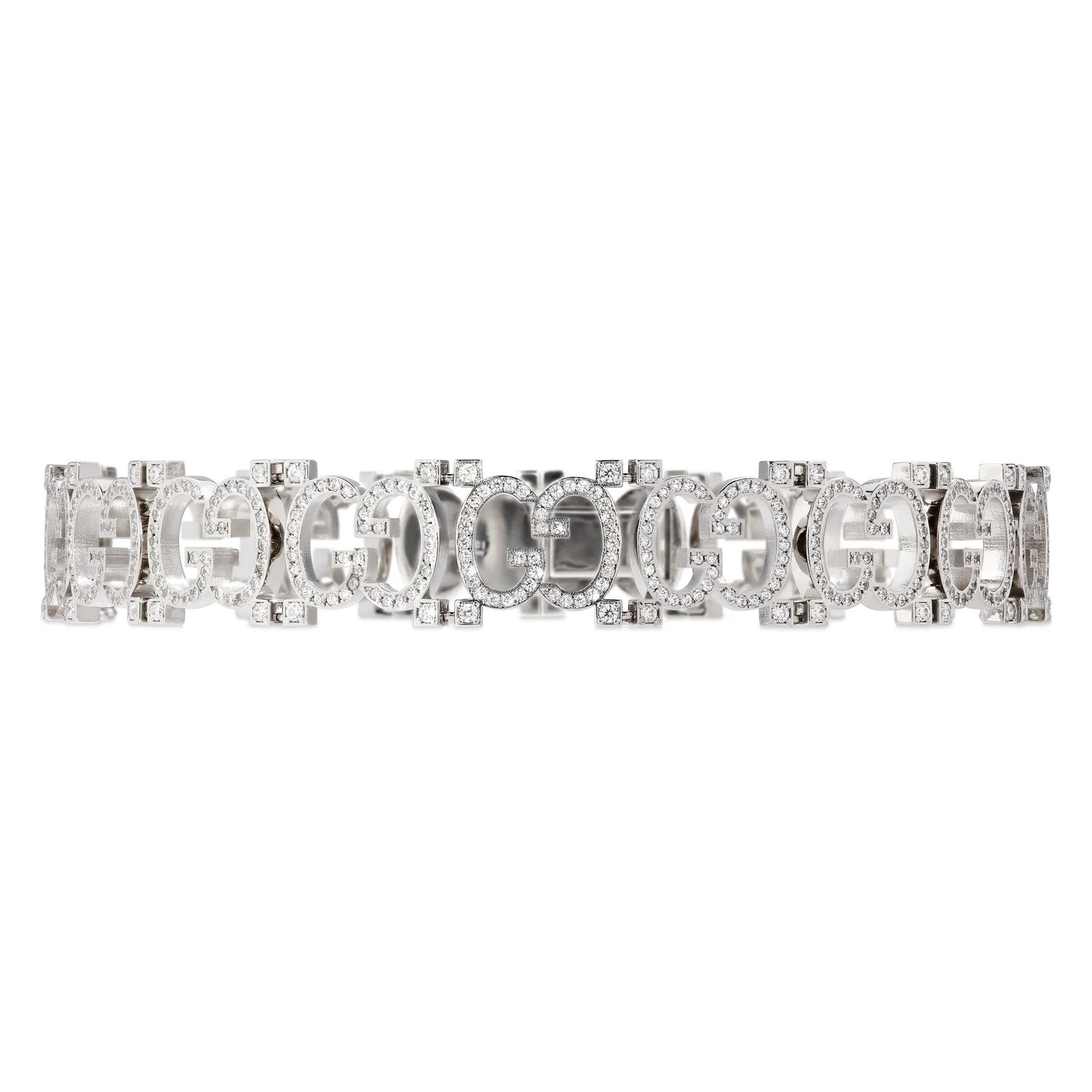 Choker Necklace With Crystal GG Choker Necklace With Crystal GG