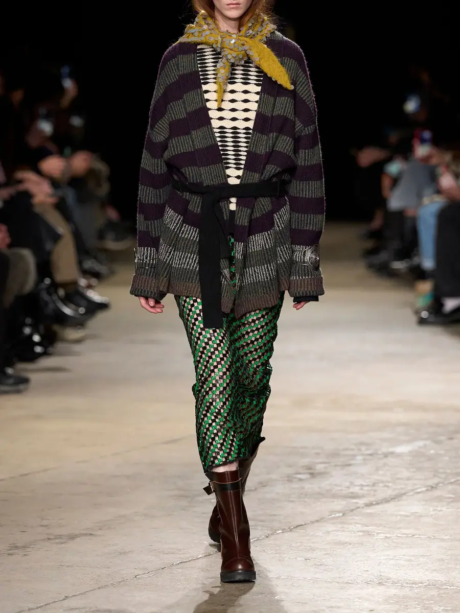 Zankov Bruna Distorted Striped Sweater | Thumbnail 2