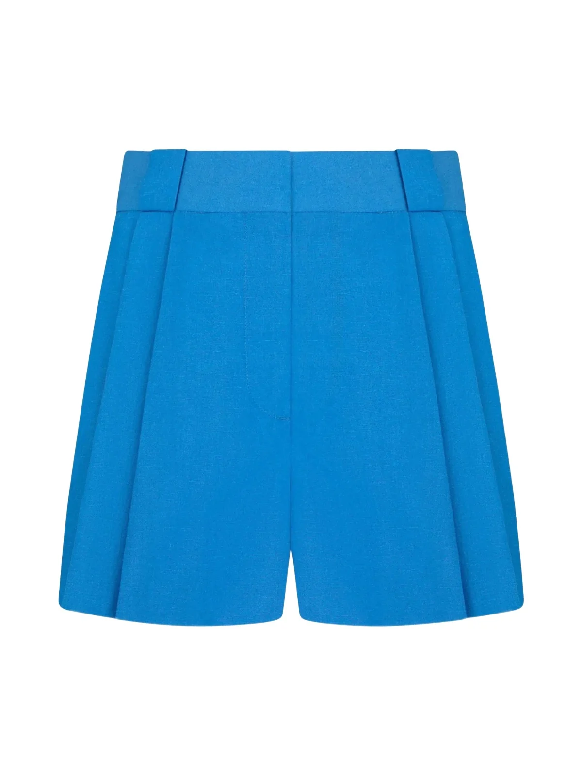 Blazé Milano Flica Linen-Silk Selle Shorts