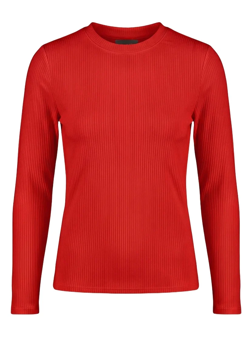 The Long Sleeve Ribbed Tee The Long Sleeve Ribbed Tee
