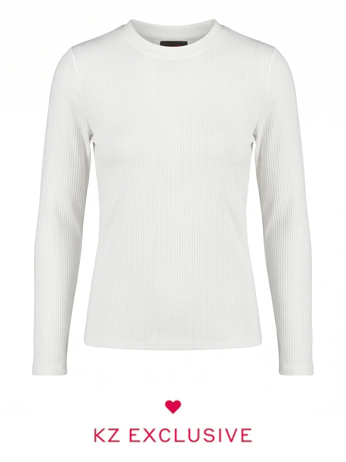 The Long Sleeve Ribbed Tee The Long Sleeve Ribbed Tee