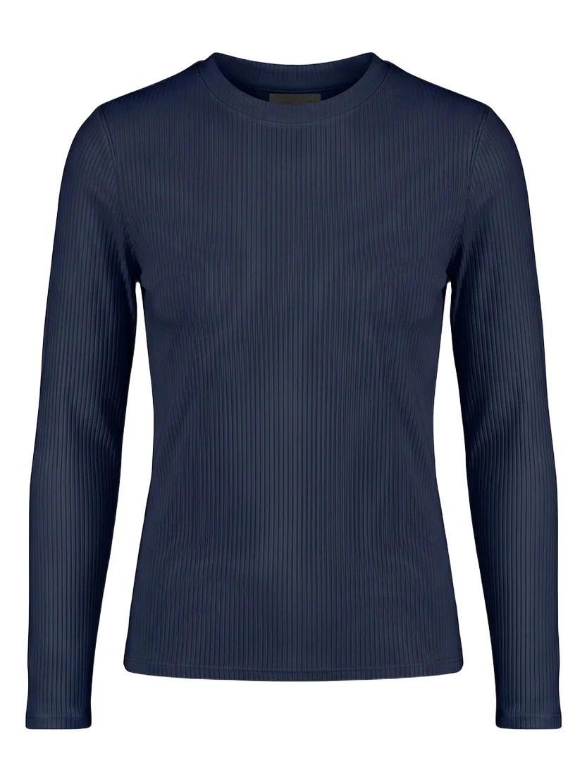 The Long Sleeve Ribbed Tee The Long Sleeve Ribbed Tee