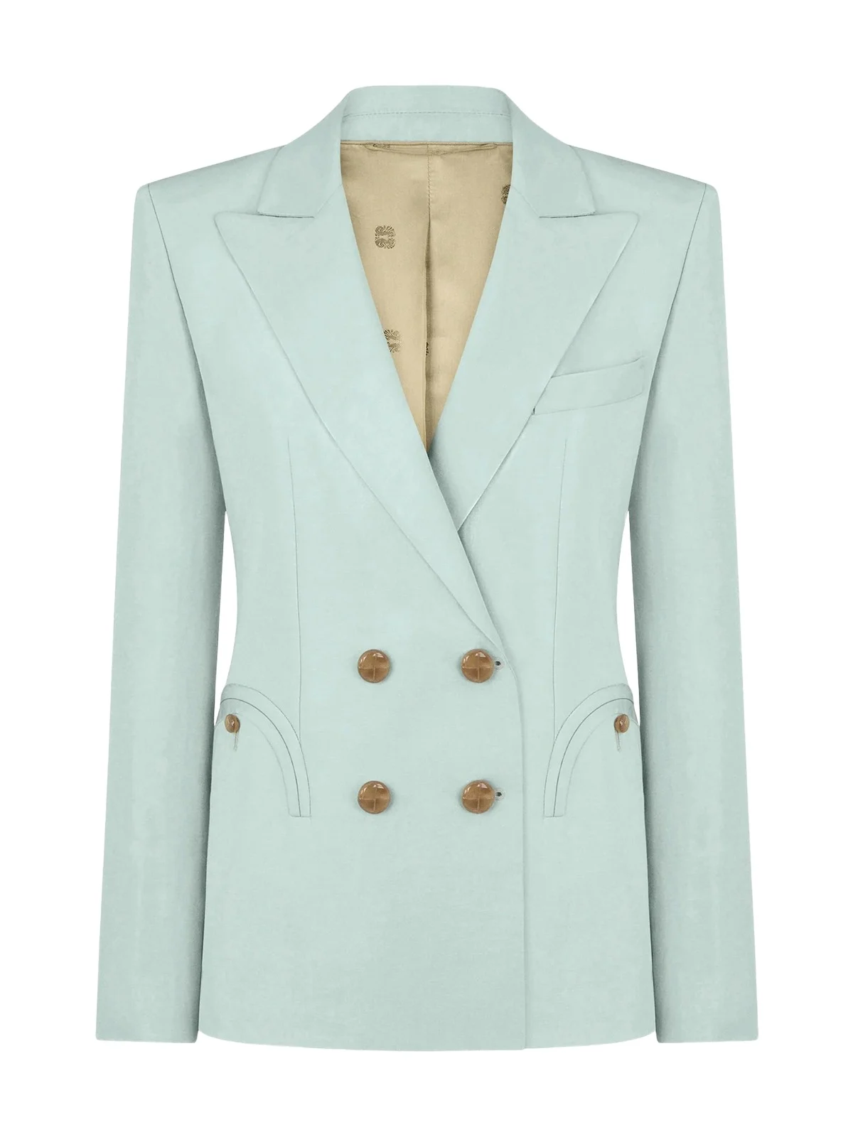 Blazé Milano Zenith Linen-Silk Charmer Blazer