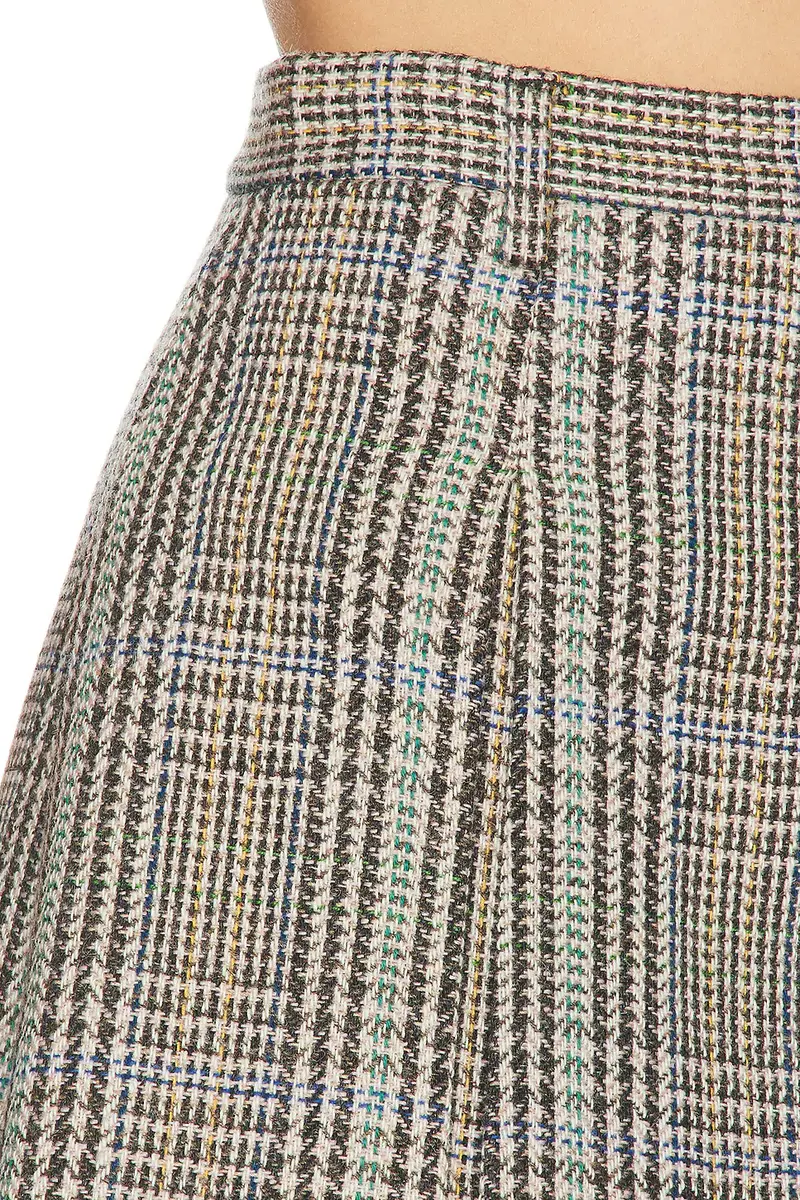 Acne Studios Itesha Plaid Wool Skirt | Thumbnail 6 Acne Studios Itesha Plaid Wool Skirt | Thumbnail 6