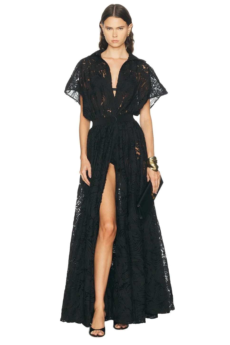 For FWRD Oversized Norma Kamali Sleeveless Flared Gown For FWRD Oversized Norma Kamali Sleeveless Flared Gown