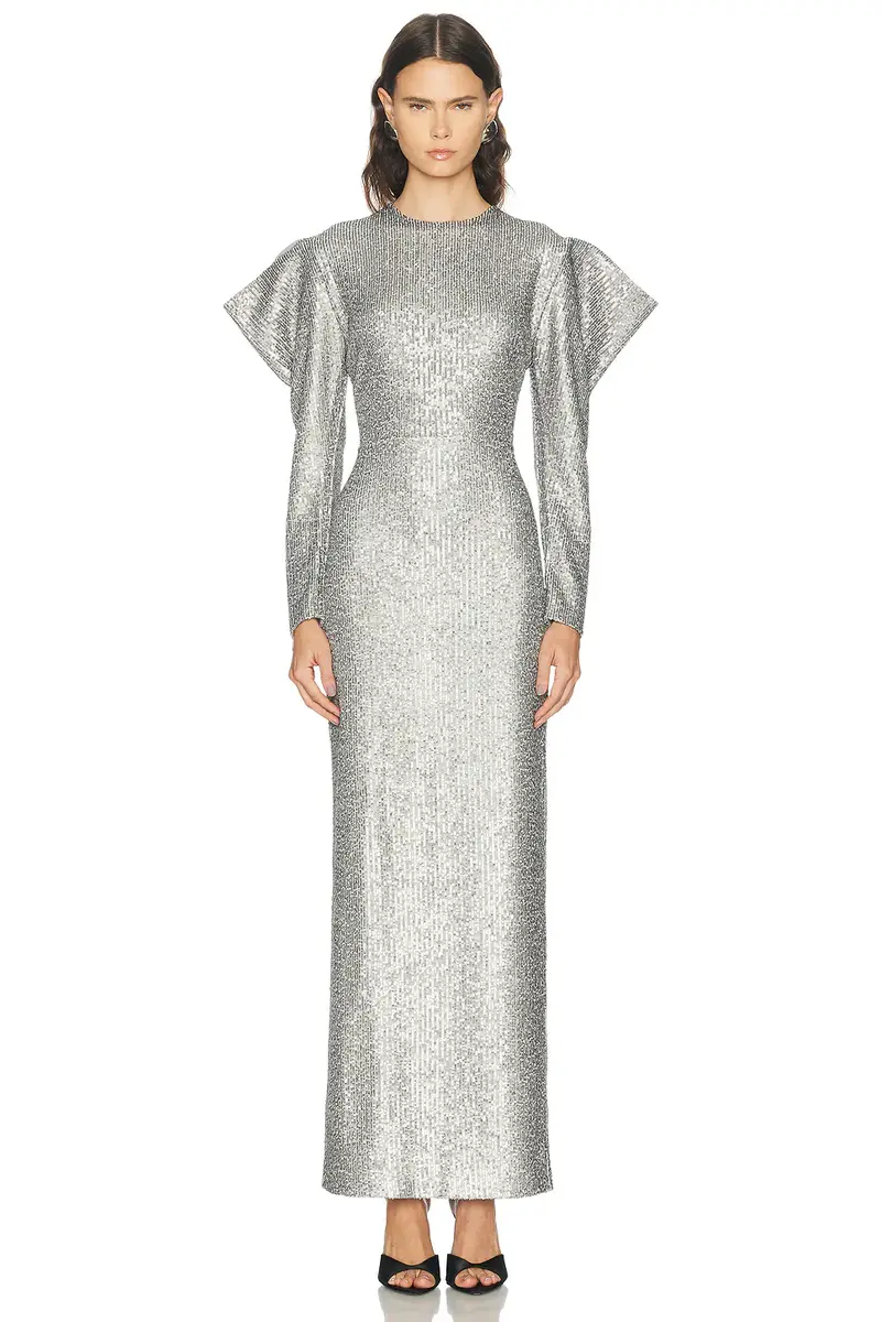 Norma Kamali Wing Sleeve Gown | Thumbnail 2