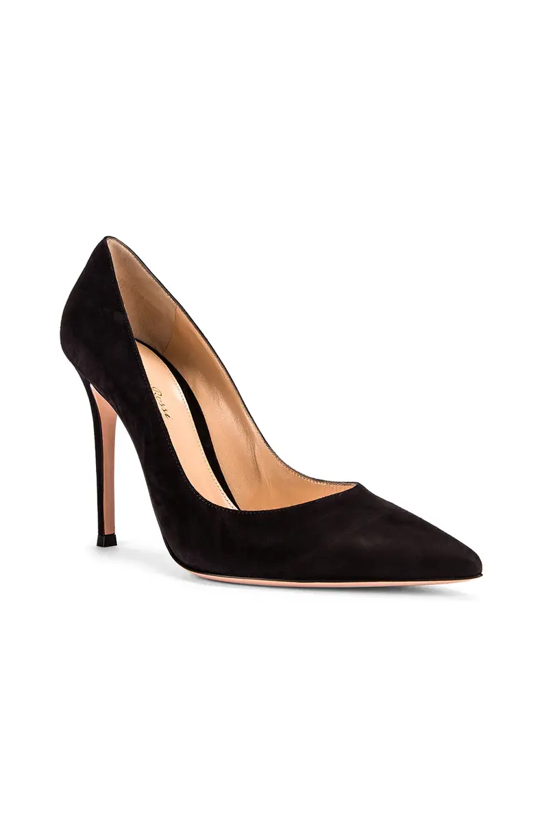 Gianvito Rossi Suede Pump | Thumbnail 2