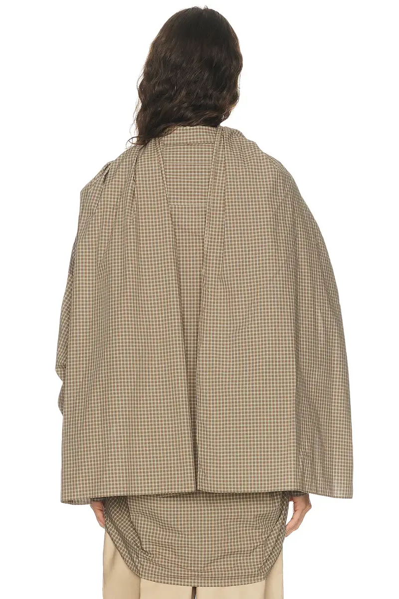 DARKPARK Georgia Detachable Scarf Popeline Shirt | Thumbnail 5 DARKPARK Georgia Detachable Scarf Popeline Shirt | Thumbnail 5