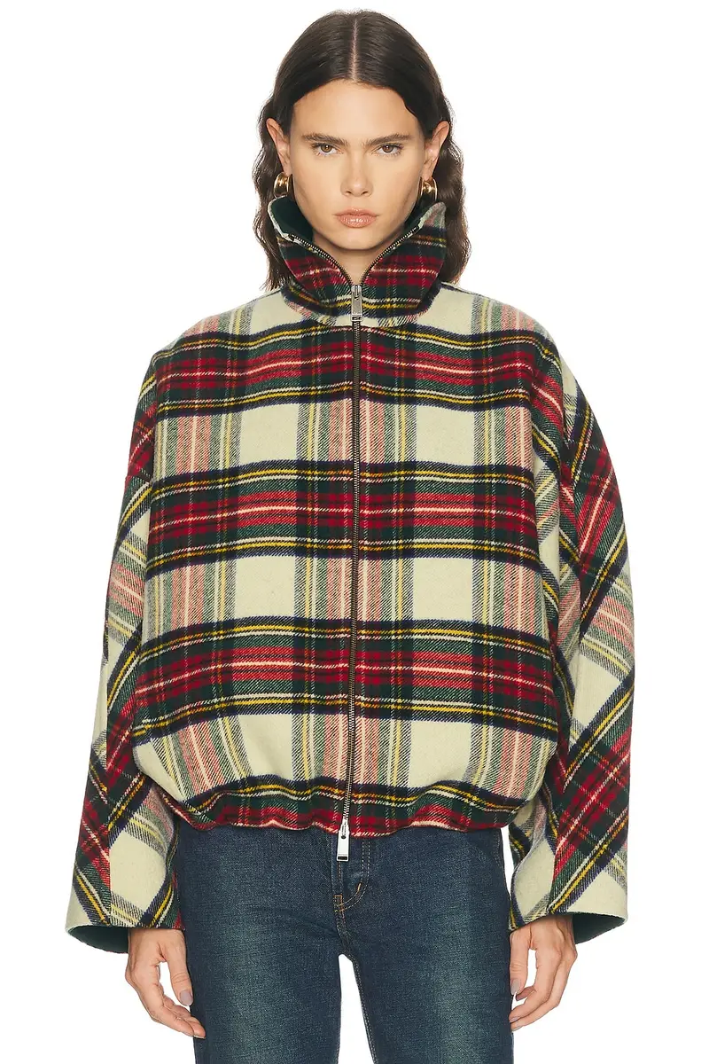 DARKPARK AJ Wool Tartan Check Jacket | Thumbnail 2 DARKPARK AJ Wool Tartan Check Jacket | Thumbnail 2