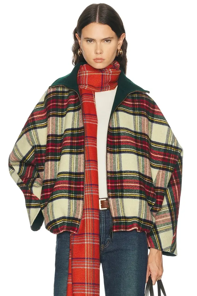 DARKPARK AJ Wool Tartan Check Jacket